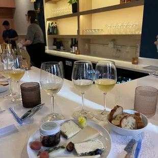 Wine tasting event at the bloom room sponsored by Oakley wines and the Rhined