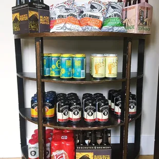 Beer retail section!