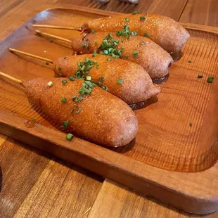 Shrimp Corndog &quot;Beat Bobby Flay&quot; Winner