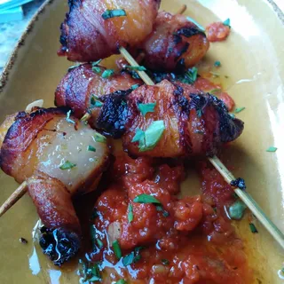 Bacon Wrapped Apricots
