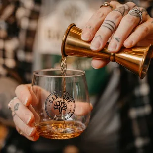 Our tasting experts will walk you through a whiskey sampling experience.