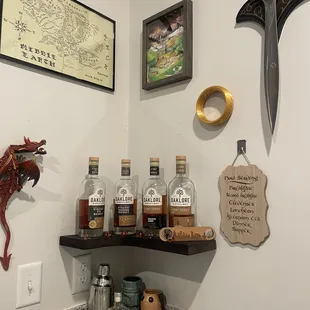 a corner of a kitchen