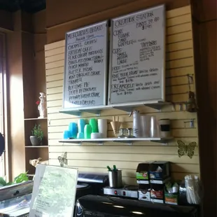 interior, sushi and sashimi