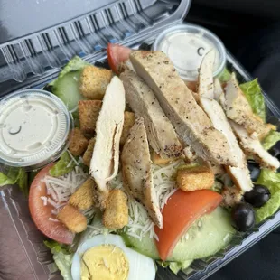 Chicken Cesar Salad With Everything