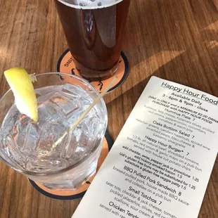 Happy hour is 3-6 daily!