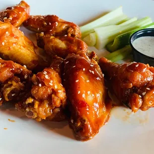 poultry, bbq chicken, bbq wings, chicken wings and fried chicken, food, fried chicken wings, chicken wings, chicken, fried chicken