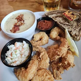 Shrimp Clam Chowder
