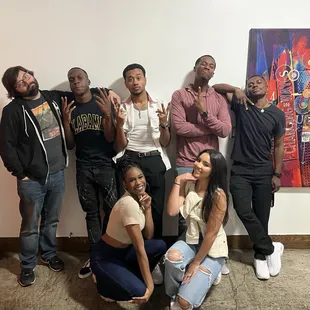 BTS of Ghosted table read use on location