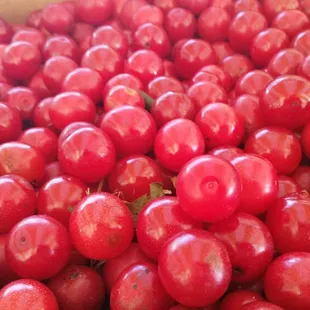 a box of cherries