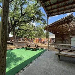 Great patio!
