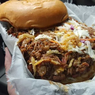 Chopped Beef Sandwich