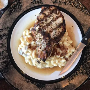 Pork chop was absolutely stellar!