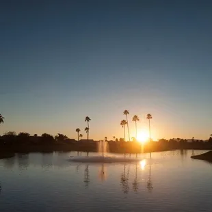 Sunsets are unbelievable from our patio dining.