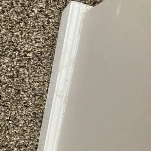 filthy baseboards