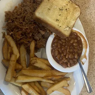 BBQ pork platter