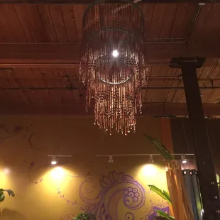 Intricate chandelier