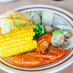 Crawfish, Muscles, and more; we have something for everyone.