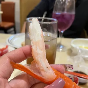 Super fresh crab legs