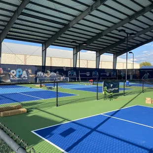 8 New "Covered" Courts for PPA Texas Open
