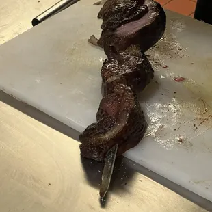 steak, food