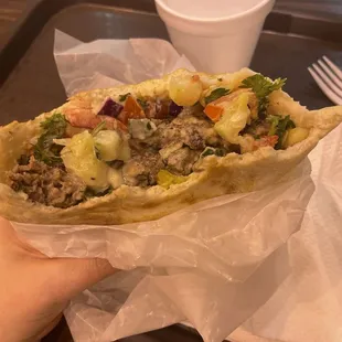 Kefta sandwich