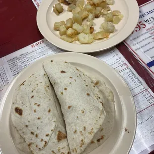 Chorizo and egg