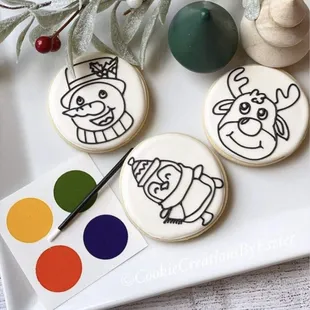 decorated cookies