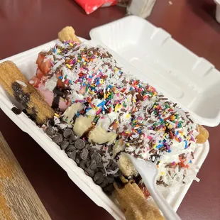 Churro Split