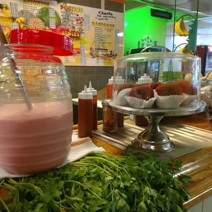 Aguas Frescas and Tamarindo Apples (amazing!!!)