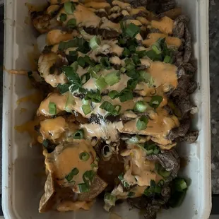 Surf n turf nachos