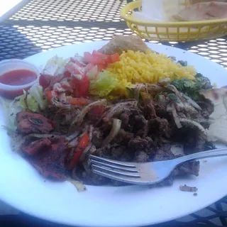 Lamb Shawerma Plate