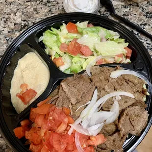 Steak Shawarma platter