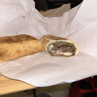 Beef and Beef &amp; Lamb Gyro we got to-go...so good