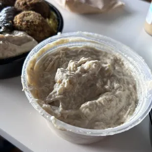 Large Baba Ghanouj With Pita Starters