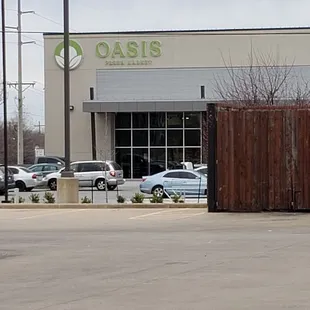 the outside of the store