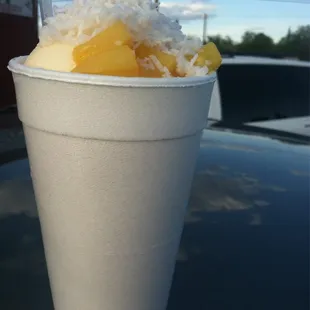 Pineapple and coconut!
