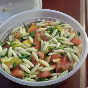 Orzo salad