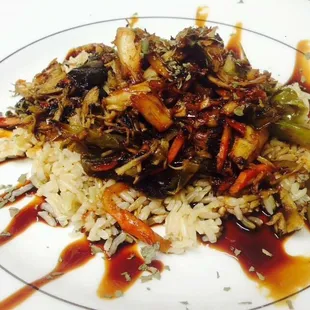 Honey Ginger Chicken Stir Fry (Wednesday's Special)