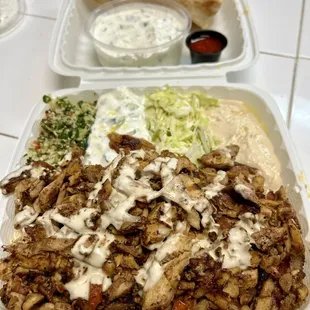 Chicken Shawarma Plate