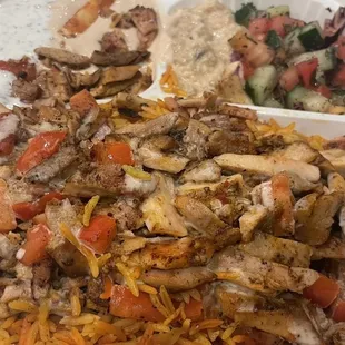 Chicken Shawarma Plate