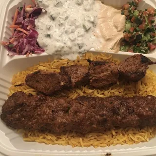 Kebab Combo Plate (Halal)