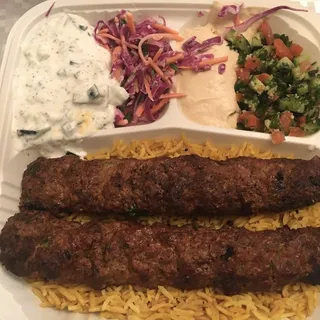 Catering - Kofta Kebab Plate (Halal)