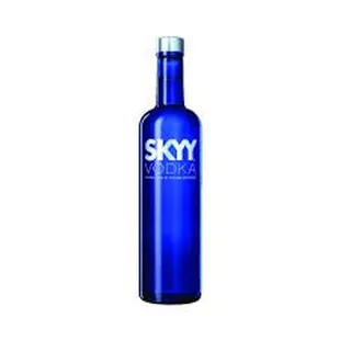 a bottle of skyy vodka