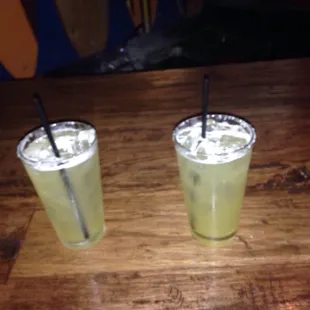Margaritas on the rocks!