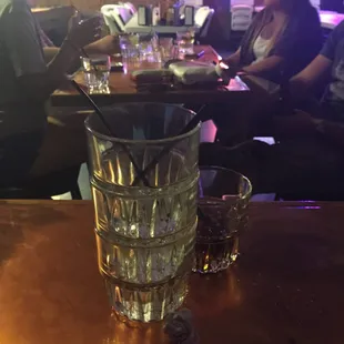 Tower of mix drinks!