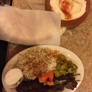 Entree, beef.