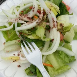 Incredibly lame salad