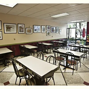 Oasis Deli Inside Seating