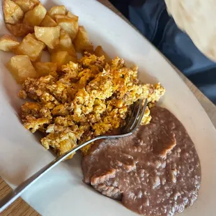 a large plate of food