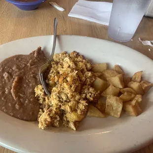 Huevos con chorizo
